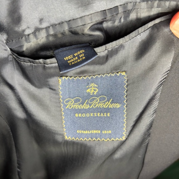 Vintage Brooks Brothers 100% wool blazer with gold buttons Loro Piana - Picture 13 of 13